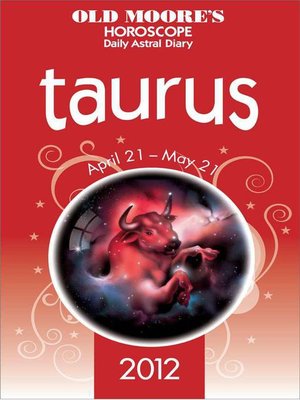 cover image of Old Moore's Horoscope 2012 Taurus